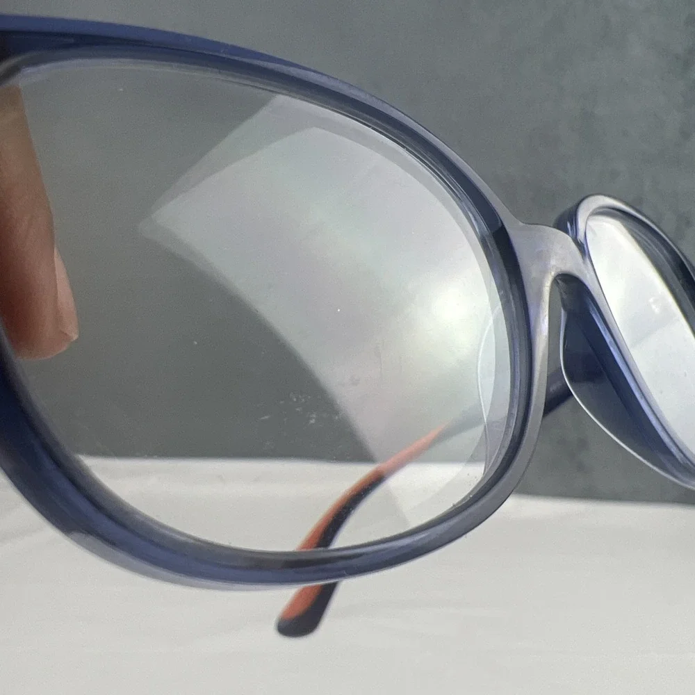 Ray-Ban RB1586 3775 Kids Eyeglasses FRAMES ONLY 49-16-130 Blue Orange Full Rim